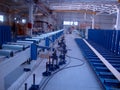 Factory production wood beams