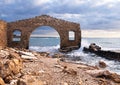 Factory ruins, Avola, Sicily (Italy) Royalty Free Stock Photo