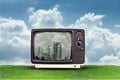 Factory tv Royalty Free Stock Photo