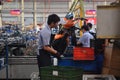 Factory workers, Chongqing, China