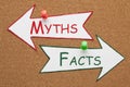 Facts Myths Concept Royalty Free Stock Photo