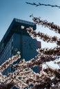 Faculty building of computer science, mathematics and electrical engineering of Technical University Delft