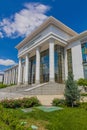 Faculty of geography of the Turkmen State University in Ashgabat, capital of Turkmenist