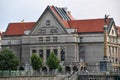 Faculty of Law at the Charles University in Prague, Czech Republic Royalty Free Stock Photo