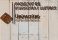 Faculty of Philosophy and Letters in Mallorca