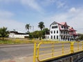 Old historical building in Paramaribo, Suriname