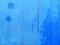 Faded blue plastic. Royalty Free Stock Photo