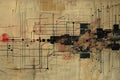 A faded circuit diagram representing the loss of knowledge as technology rapidly evolves