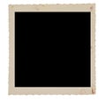 Faded And Dirty Square Photo Border From The Fifties Royalty Free Stock Photo