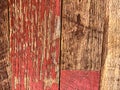 Faded red and brown wood boards background Royalty Free Stock Photo