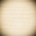 A faded sepia toned textured background with subtle horizontal lines and a gentle vignette effect Royalty Free Stock Photo