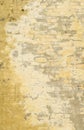 Faded Yellow Brick Wall Royalty Free Stock Photo