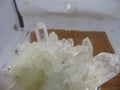 Faden Quartz crystal Specimen From baluchistan pakistan Royalty Free Stock Photo
