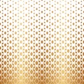 Fades pattern. Gold abstract degraded shape background. Fading golden geometric border. Gradient fadew texture. Modern faded