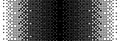 Fading bitmap gradient texture. Black and white dither pattern background. Abstract pixelated glitchy overlay. 8 bit Royalty Free Stock Photo