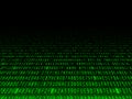 Fading Hexadecimal Background