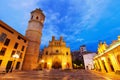 Fadri tower and Gothic Cathedral at Castellon de la Plana Royalty Free Stock Photo