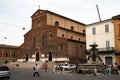 The faenza cathedral Royalty Free Stock Photo