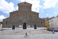 Faenza Italy: cathedral facade Royalty Free Stock Photo