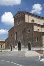 Faenza Italy: cathedral facade Royalty Free Stock Photo