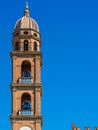 Faenza IT: Piazza del Popolo, Medieval Palace, Cathedral, The Artistic Ceramics Royalty Free Stock Photo