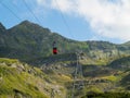 Fagaras Massif. Carpathian Mountains landscape in Romania. Royalty Free Stock Photo