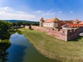 Fagaras Medieval Fortress in Brasov Romania Royalty Free Stock Photo