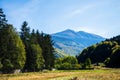 Fagaras mountains landscape Royalty Free Stock Photo