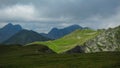 Fagaras mountains plateau Royalty Free Stock Photo