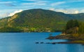 Fagernes at Strandefjord Norwegian summer landscape