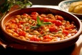 Fagioli all\'Uccelletto - Tuscan-style stewed beans with garlic, tomatoes, and sage