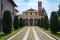 Historic church of Madonna della Selva at Fagnano Olona, Italy