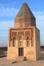 Fahrettin Razi Mausoleum is located in Turkmenistan. Royalty Free Stock Photo