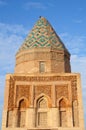 Fahreddin Razi Mausoleum is located in Turkmenistan. Royalty Free Stock Photo