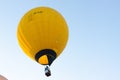 FAI European Hot Air Balloon Championship in Spain. Balloons rising up in the air Royalty Free Stock Photo