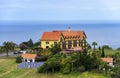The northern coast of the island of Madeira near Faial parish, Portugal.