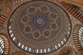 Faience in mosque Royalty Free Stock Photo