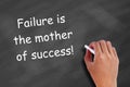 Failure is the mother of success Royalty Free Stock Photo
