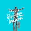 Failure Success Progress Business Investment Concept Royalty Free Stock Photo