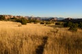 Faint Trail Cuts Through Dry Grass