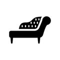 Fainting couch icon. Trendy Fainting couch logo concept on white