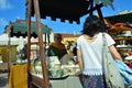 Fair in the capital of Estonia Tallinn at the Town Hall Square i