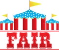 Fair Logo with Tents