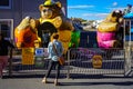 Fair Ride and Games Royalty Free Stock Photo