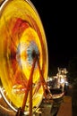 Fair ride at night