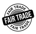 Fair Trade rubber stamp Royalty Free Stock Photo