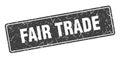 fair trade sign. fair trade grunge stamp. Royalty Free Stock Photo