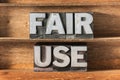 Fair use tray Royalty Free Stock Photo
