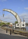 Fairbairn Steam Crane Royalty Free Stock Photo