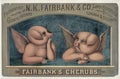 Fairbank\'s cherubs advertisement, Print Lithograph, 1890